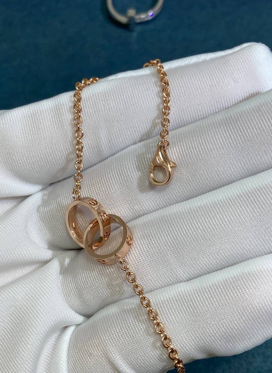 Love chain bracelet