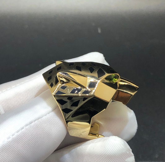 Panthere Yellow Gold Ring