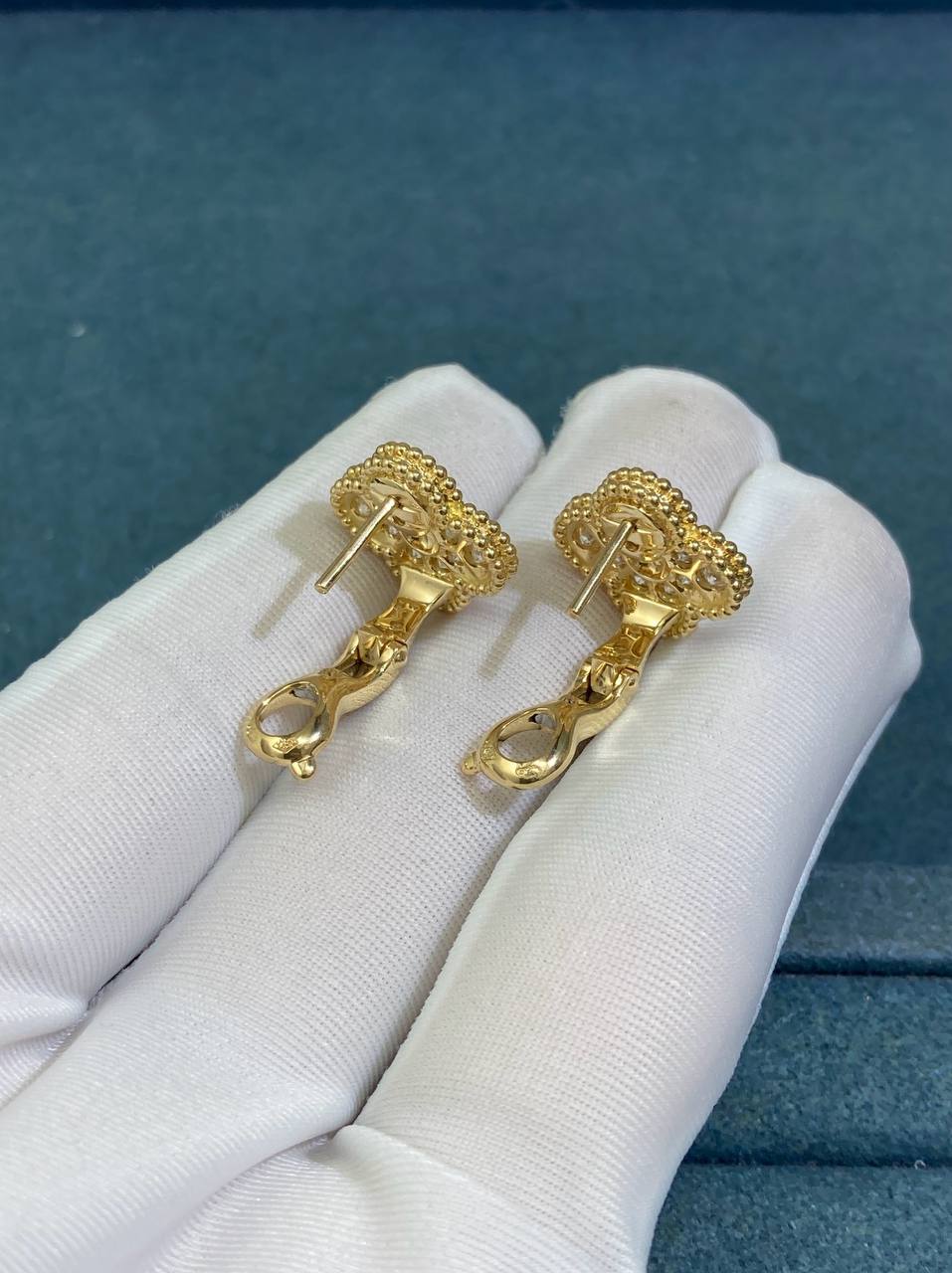 VC diamond earrings