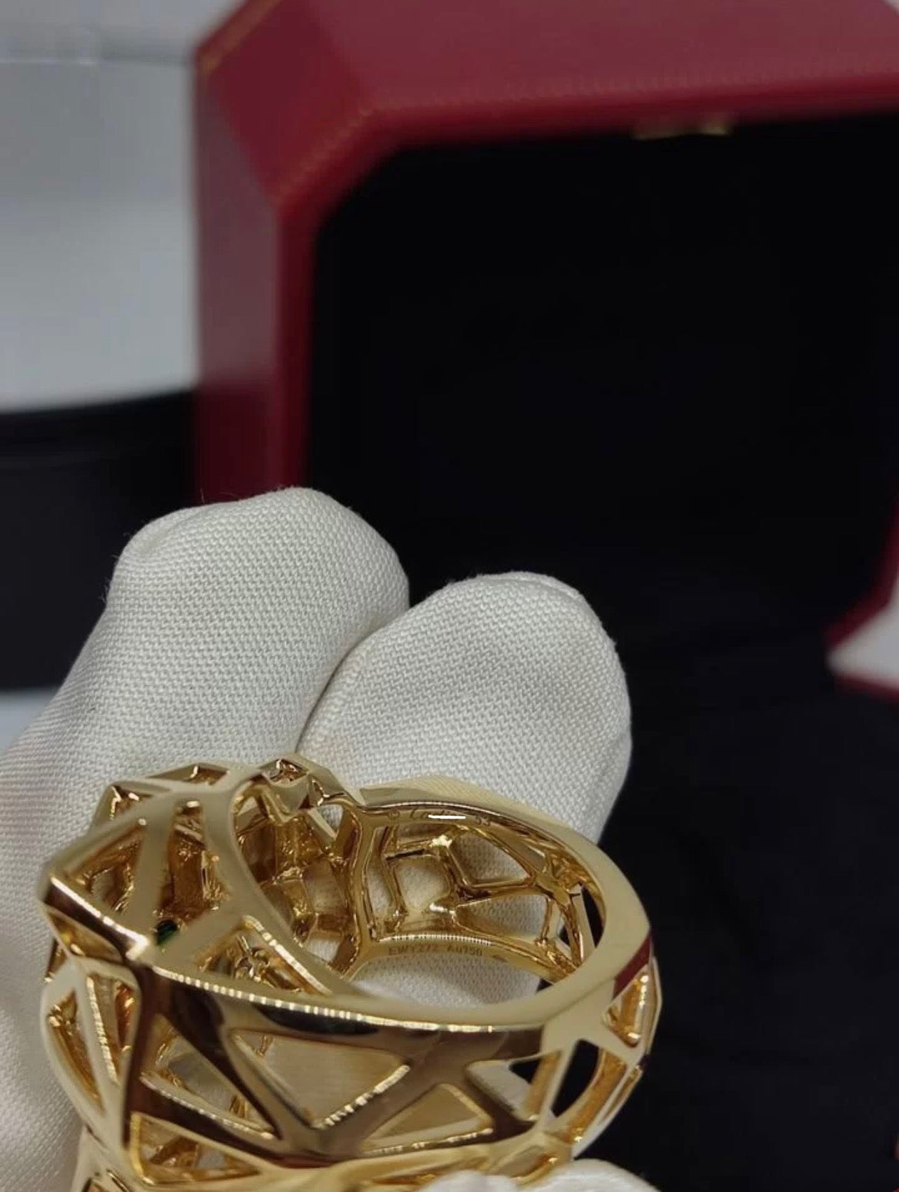 Panther Open-work ring
