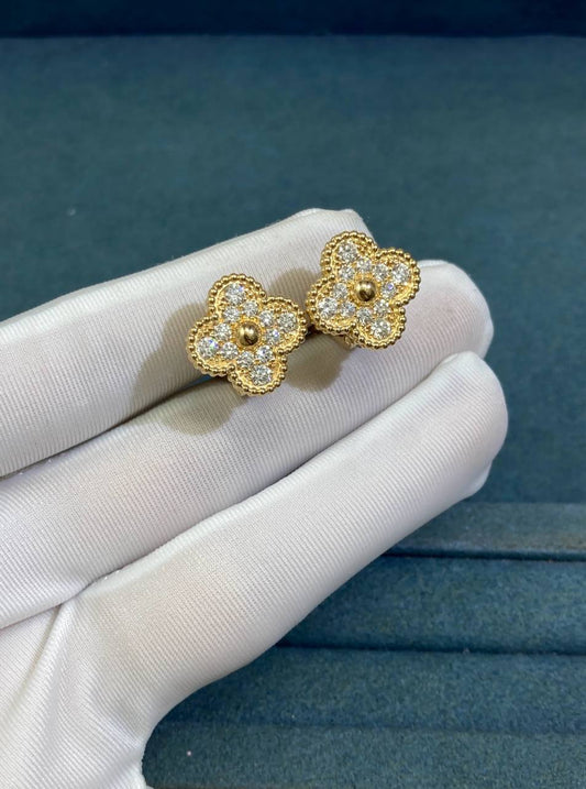 VC diamond earrings