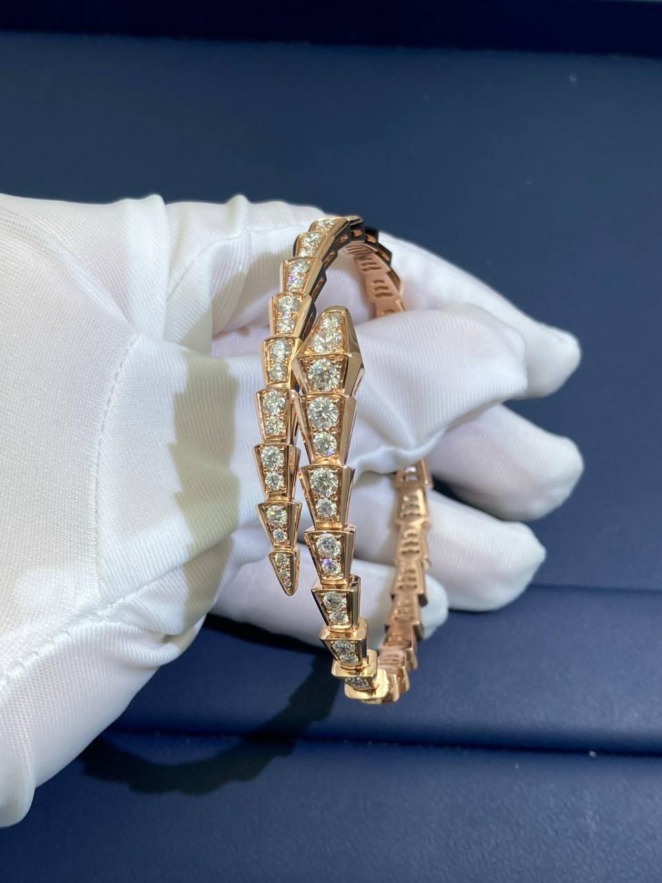 Serpent Diamond Bracelet