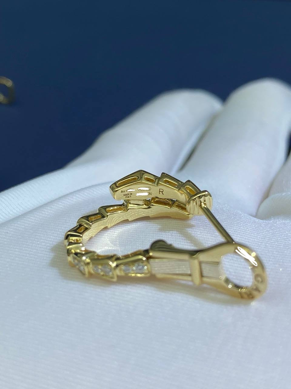 Serpent Diamond earrings