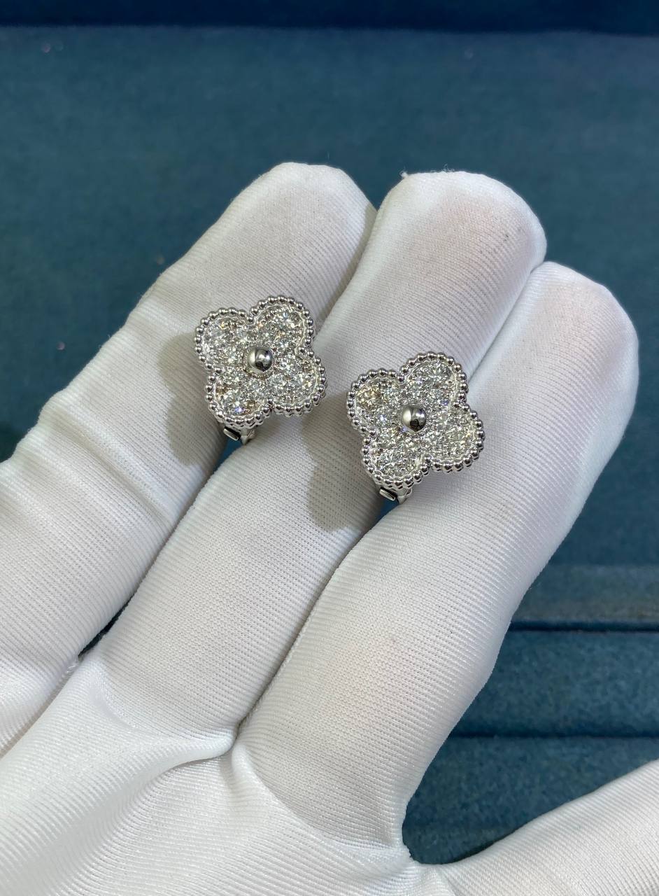 VC diamond earrings