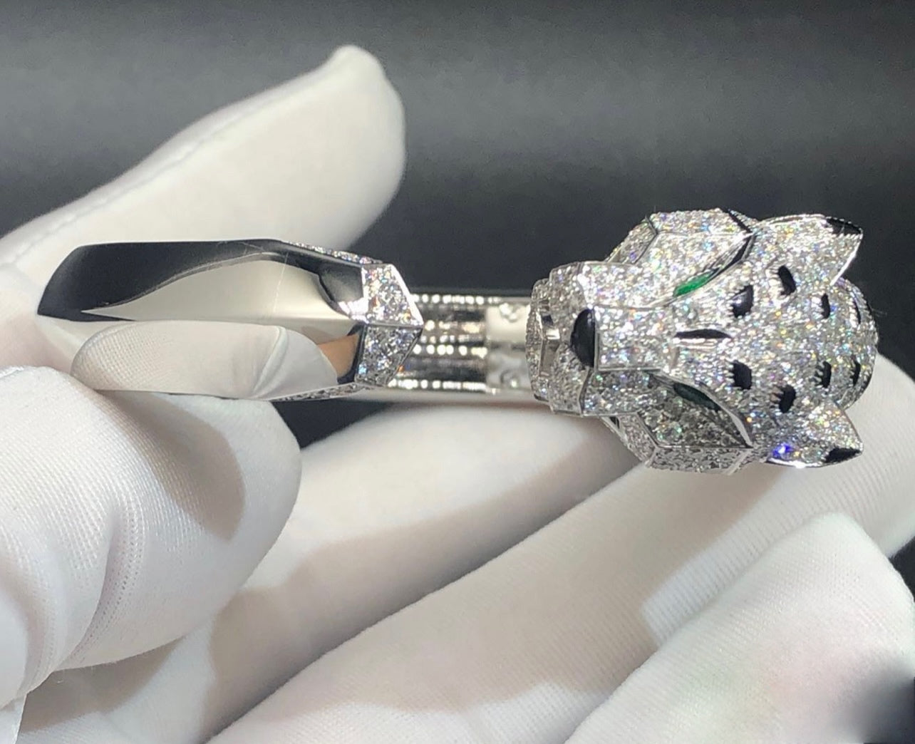 Panther diamond bracelet