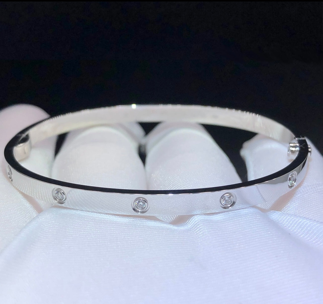 Love Bracelet small model with diamonds