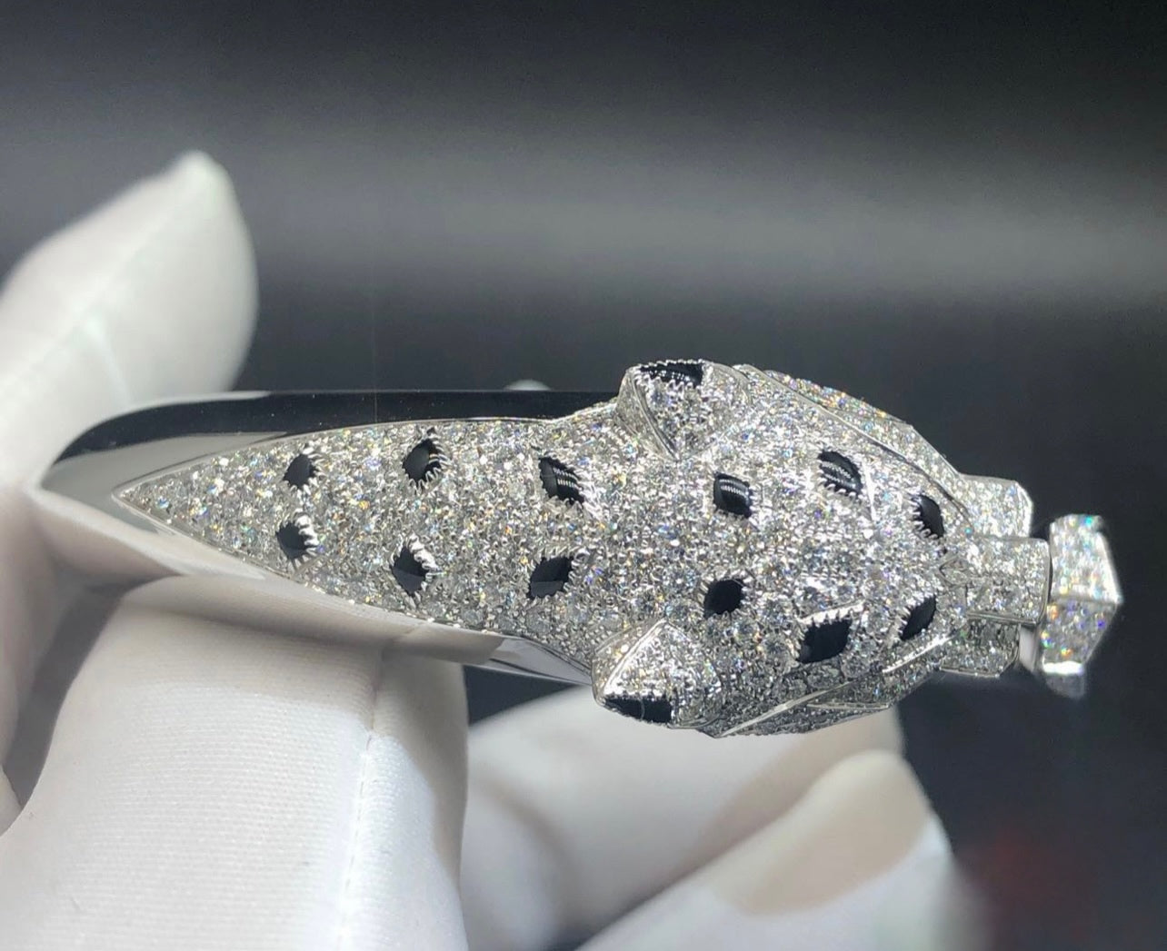 Panther diamond bracelet