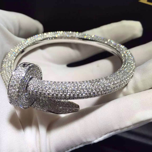 Juste Un Clou diamonds full pavé model L