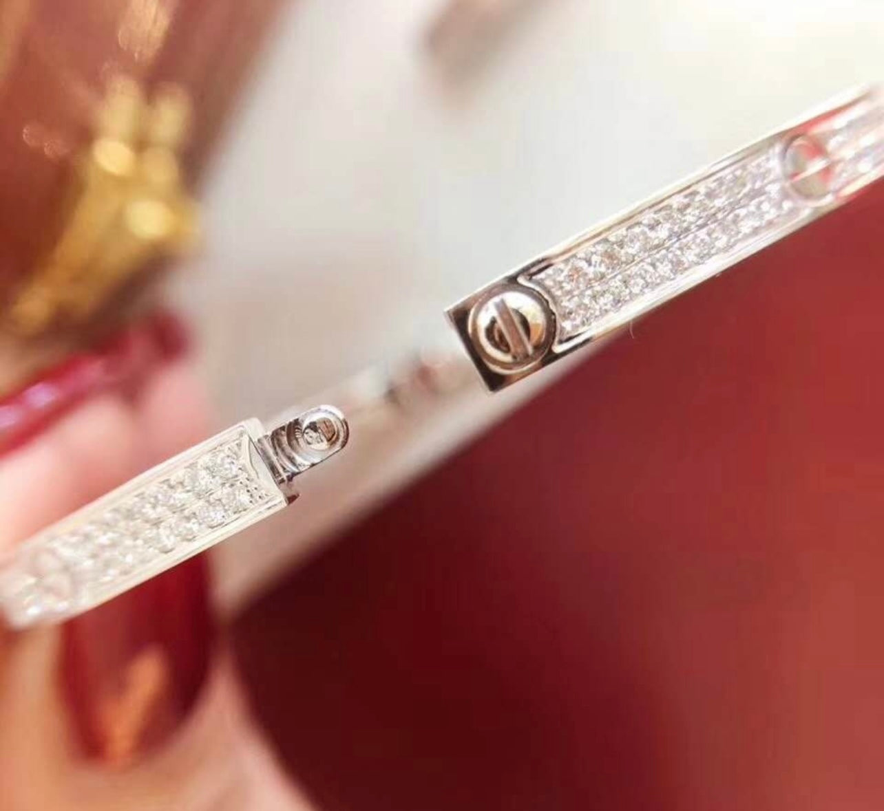 Love Bracelet small model Paved